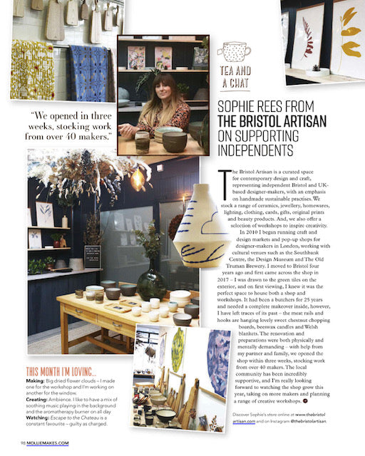 MOLLIE MAKES MAGAZINE