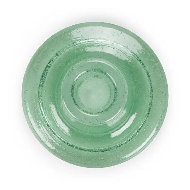 Jade Glass Candle Holder - THE BRISTOL ARTISAN