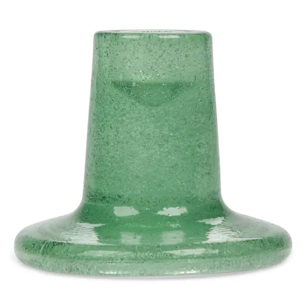 Jade Glass Candle Holder - THE BRISTOL ARTISAN