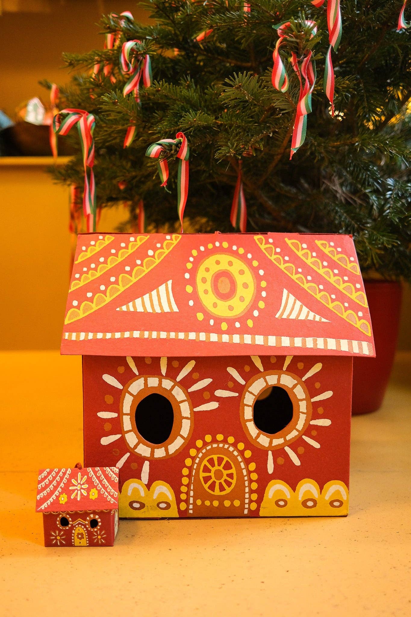 Large Gingerbread House Decorative Gift Box - THE BRISTOL ARTISAN