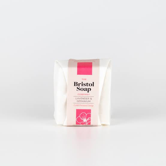Lavender & Geranium  Cold Pressed Soap - THE BRISTOL ARTISAN