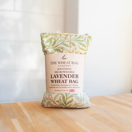 Lavender Therapy Pillow - William Morris Willow in Sage - THE BRISTOL ARTISAN