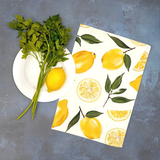 Lemons Tea Towel - THE BRISTOL ARTISAN