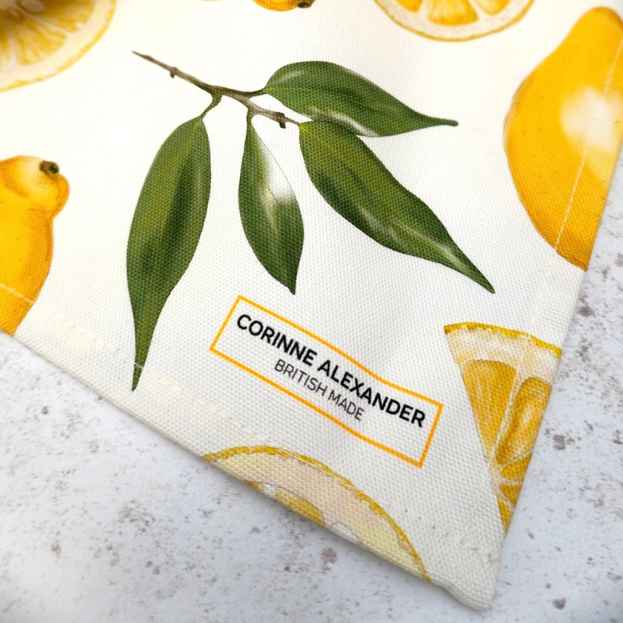 Lemons Tea Towel - THE BRISTOL ARTISAN