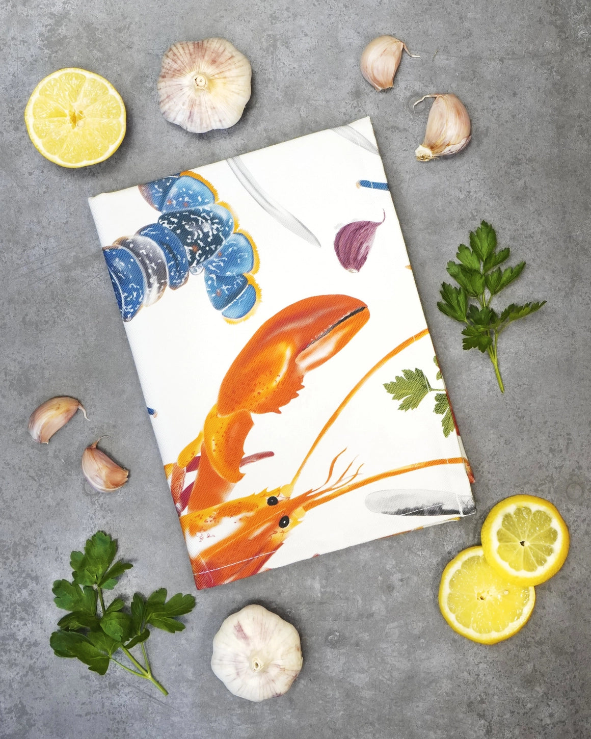 Lobster Tea Towel - THE BRISTOL ARTISAN