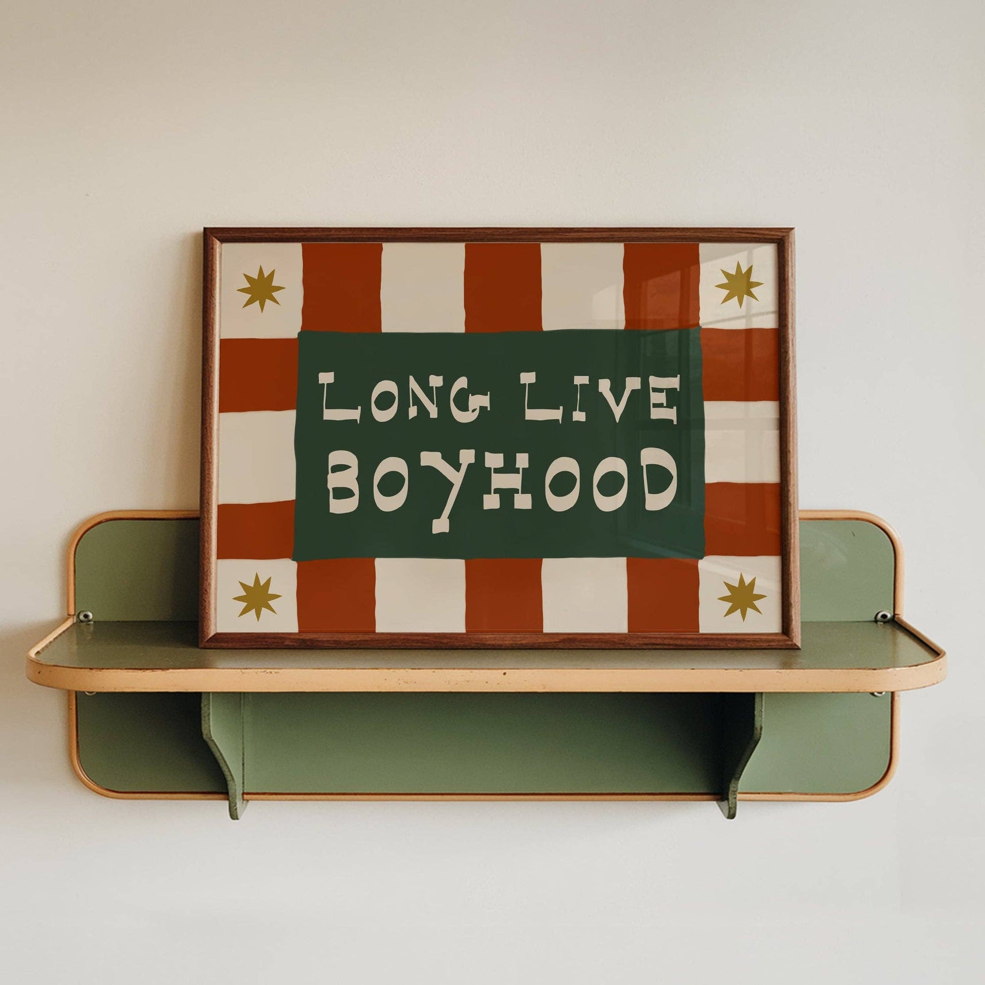 Long Live Boyhood Print - A3 - THE BRISTOL ARTISAN