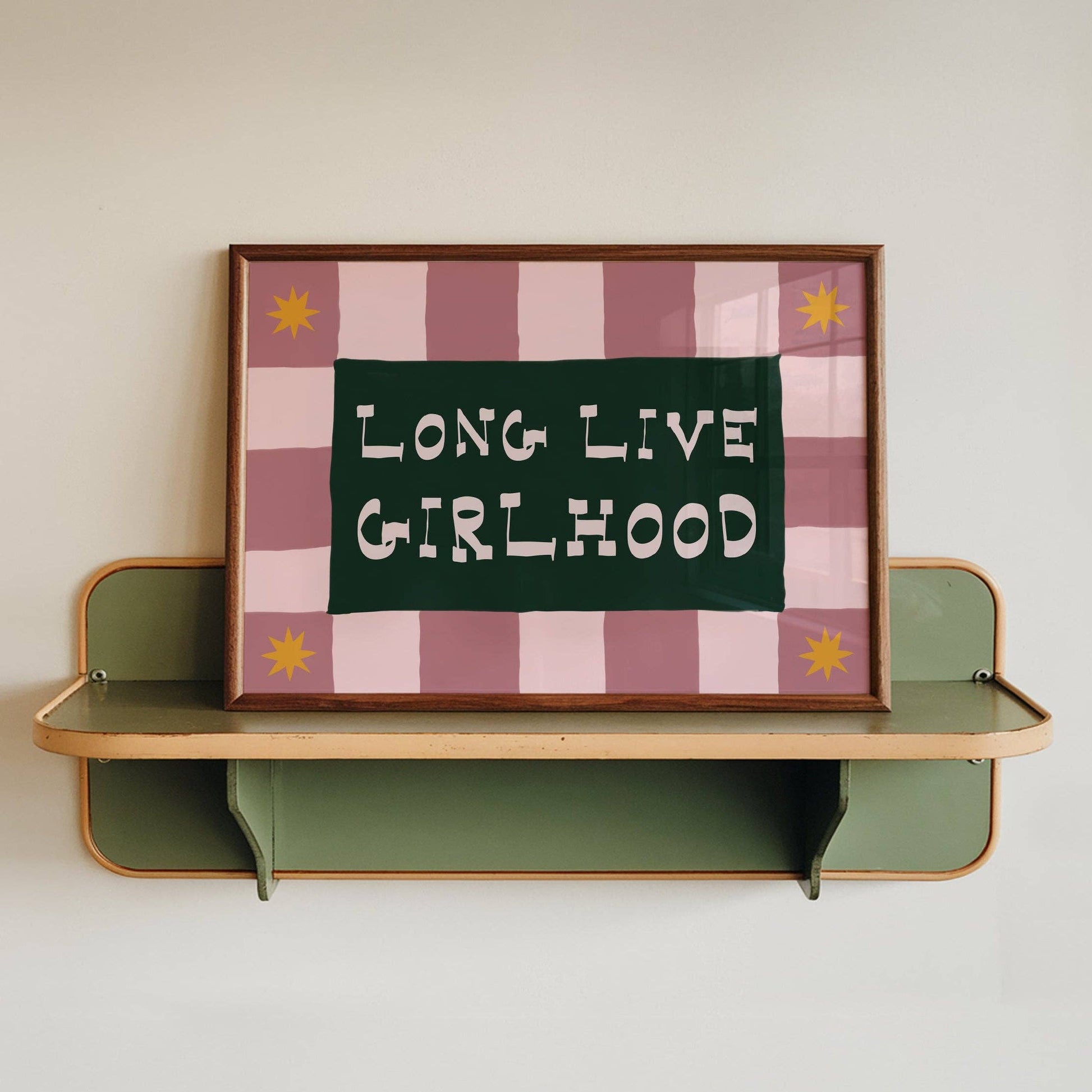 Long Live Girlhood Print - A3 - THE BRISTOL ARTISAN