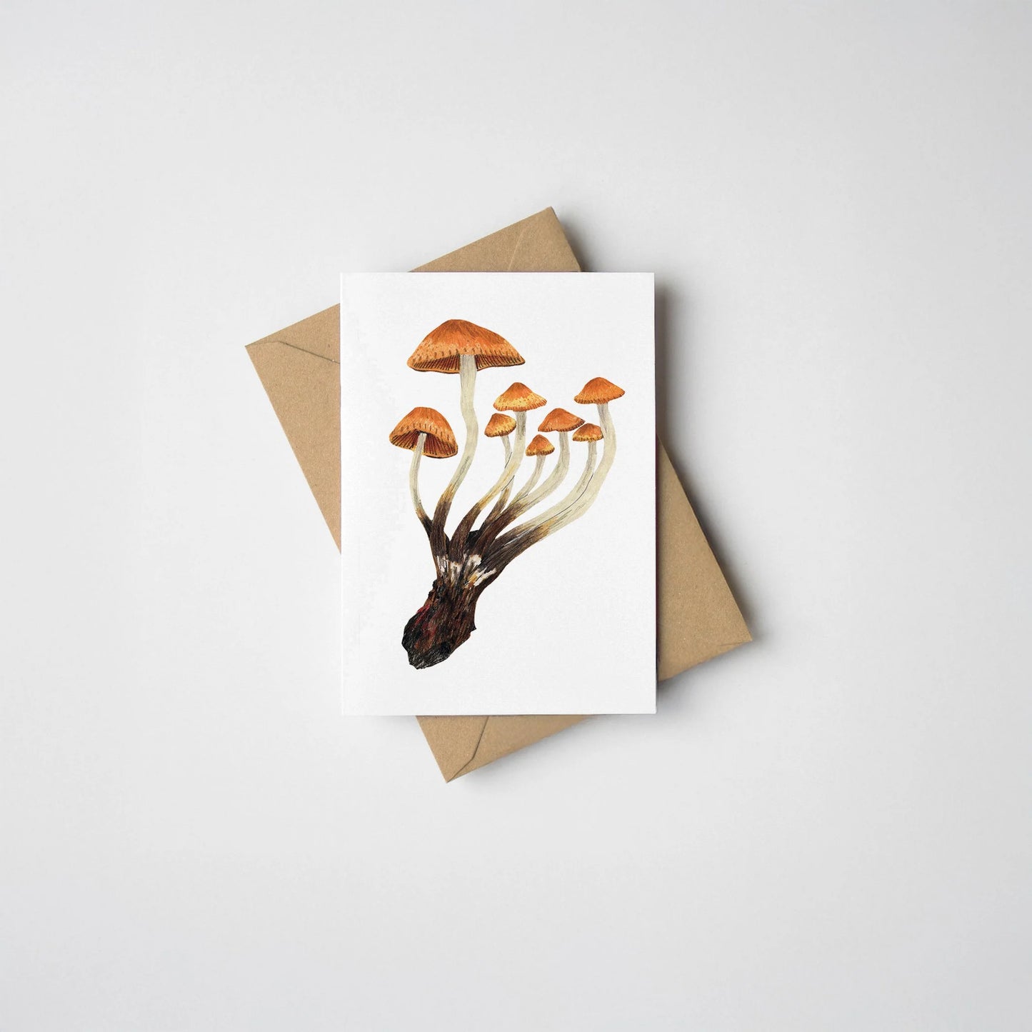 Mini Chestnut Mushroom Card - THE BRISTOL ARTISAN