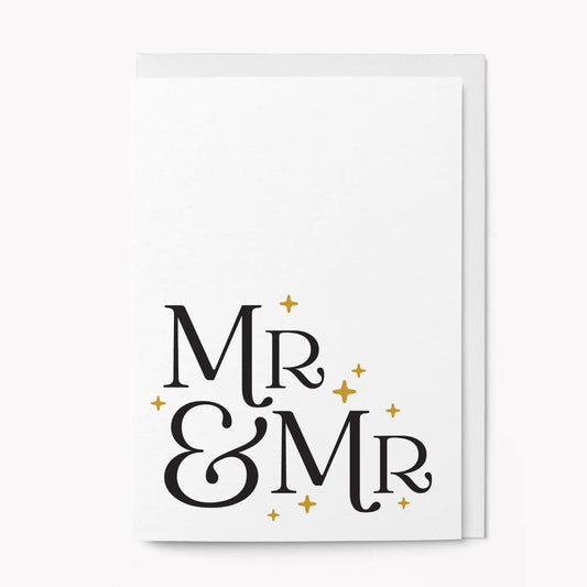 Mr & Mr - Wedding Card - THE BRISTOL ARTISAN