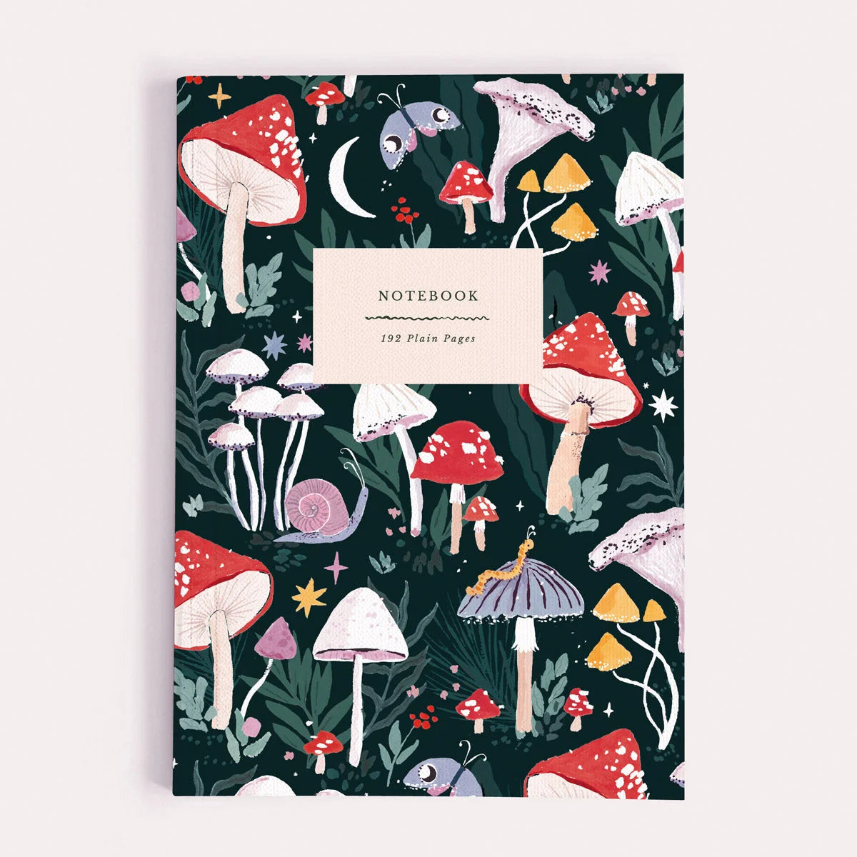Mushrooms A5 Notebook - THE BRISTOL ARTISAN