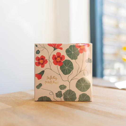 Nasturtium Luxury Matches by Archivist Gallery - THE BRISTOL ARTISAN