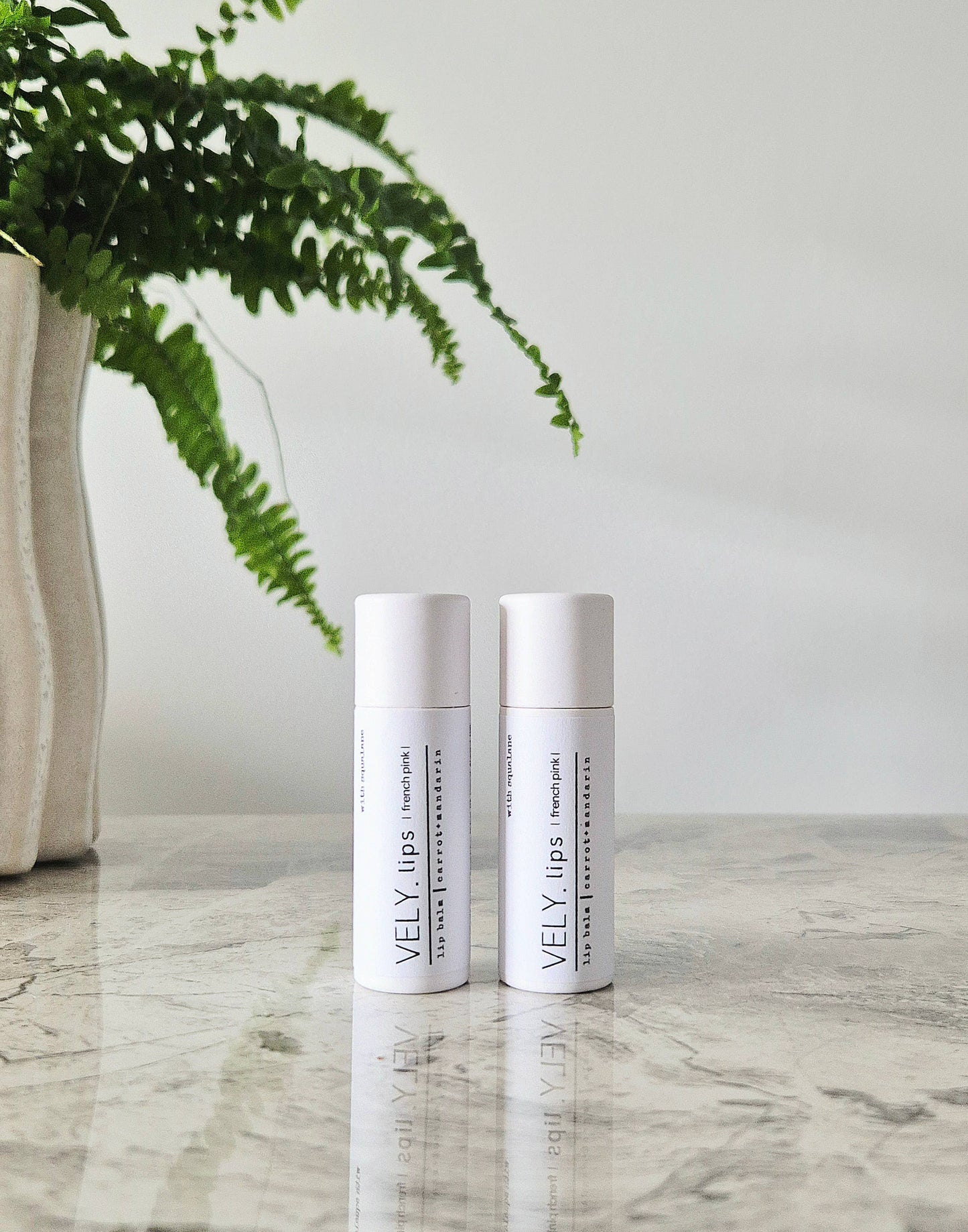 Natural Vegan Tinted Lip Balm "French Pink" With Squalane - THE BRISTOL ARTISAN
