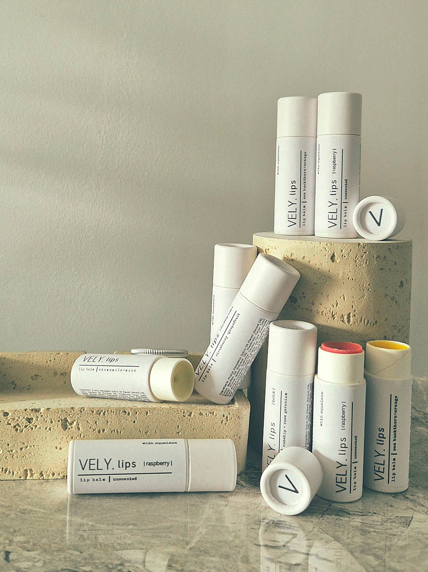 Natural Vegan Tinted Lip Balm "French Pink" With Squalane - THE BRISTOL ARTISAN