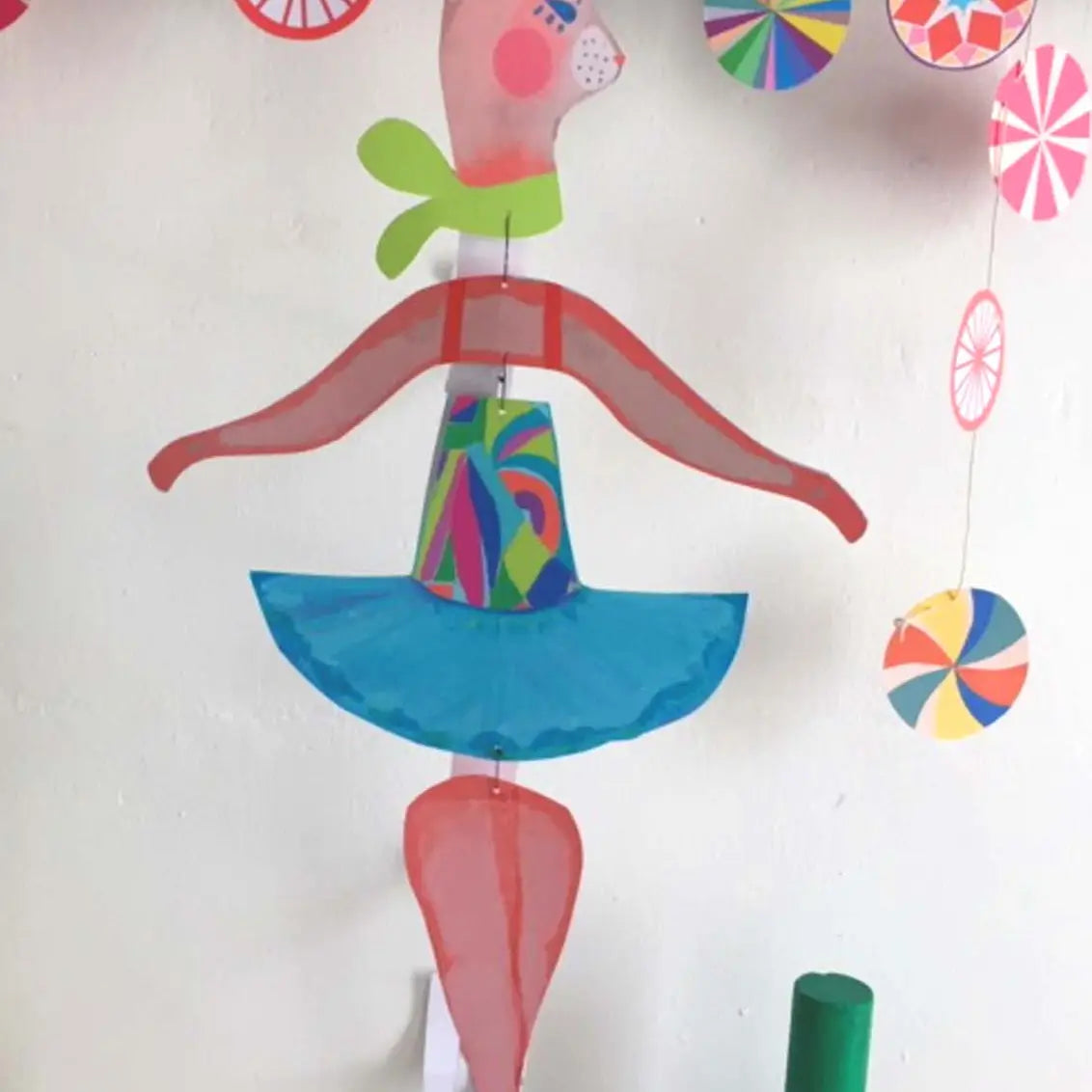 Nursery Room Cat Ballerina Mobile - THE BRISTOL ARTISAN