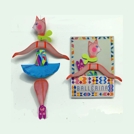 Nursery Room Cat Ballerina Mobile - THE BRISTOL ARTISAN