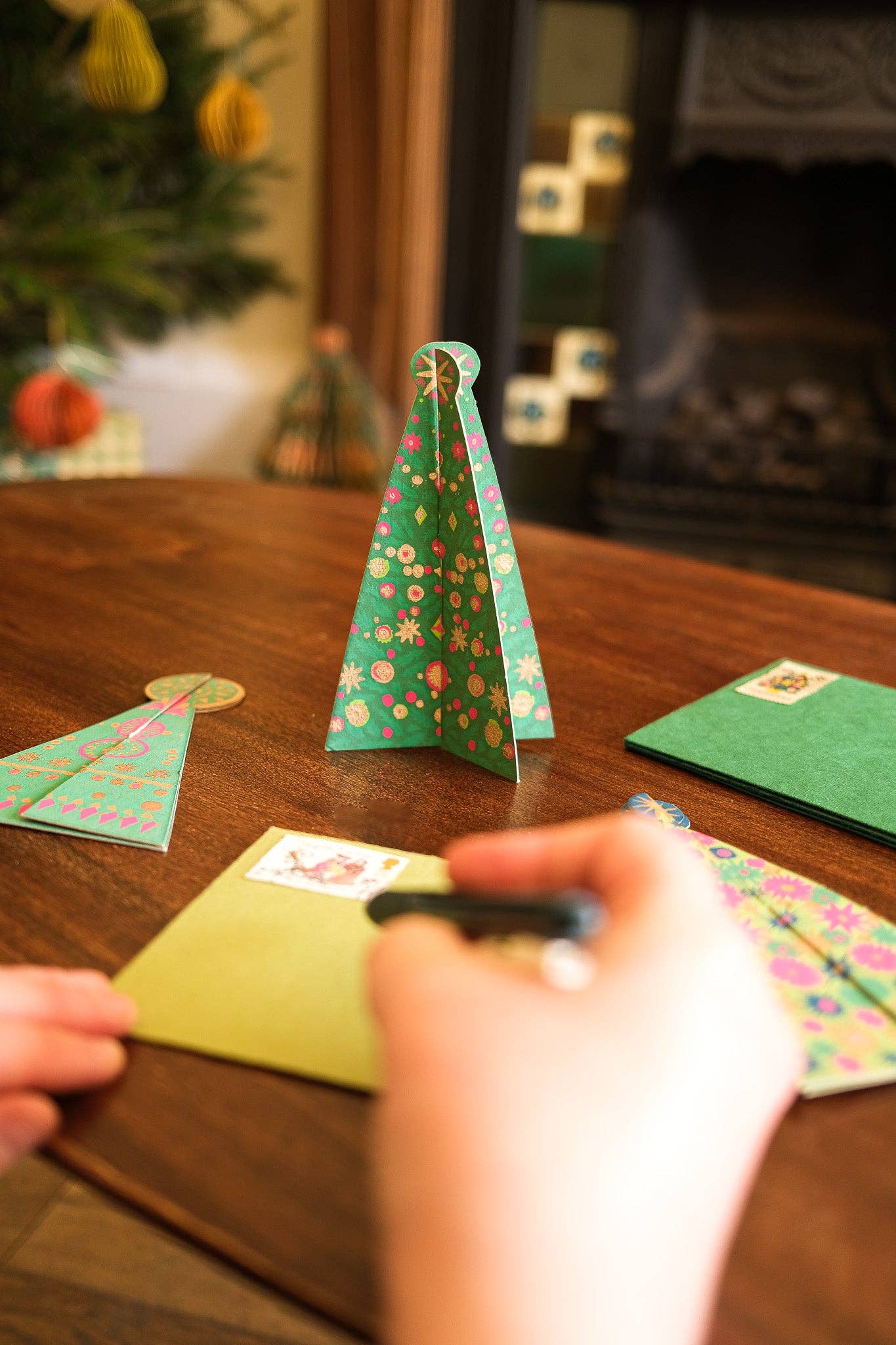 Ornament Tree Greeting Card - THE BRISTOL ARTISAN