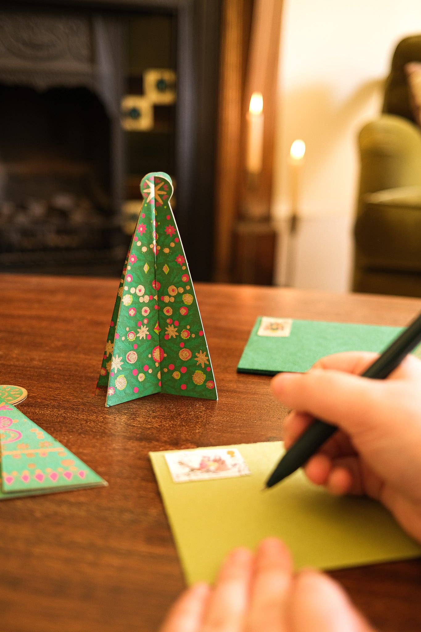 Ornament Tree Greeting Card - THE BRISTOL ARTISAN