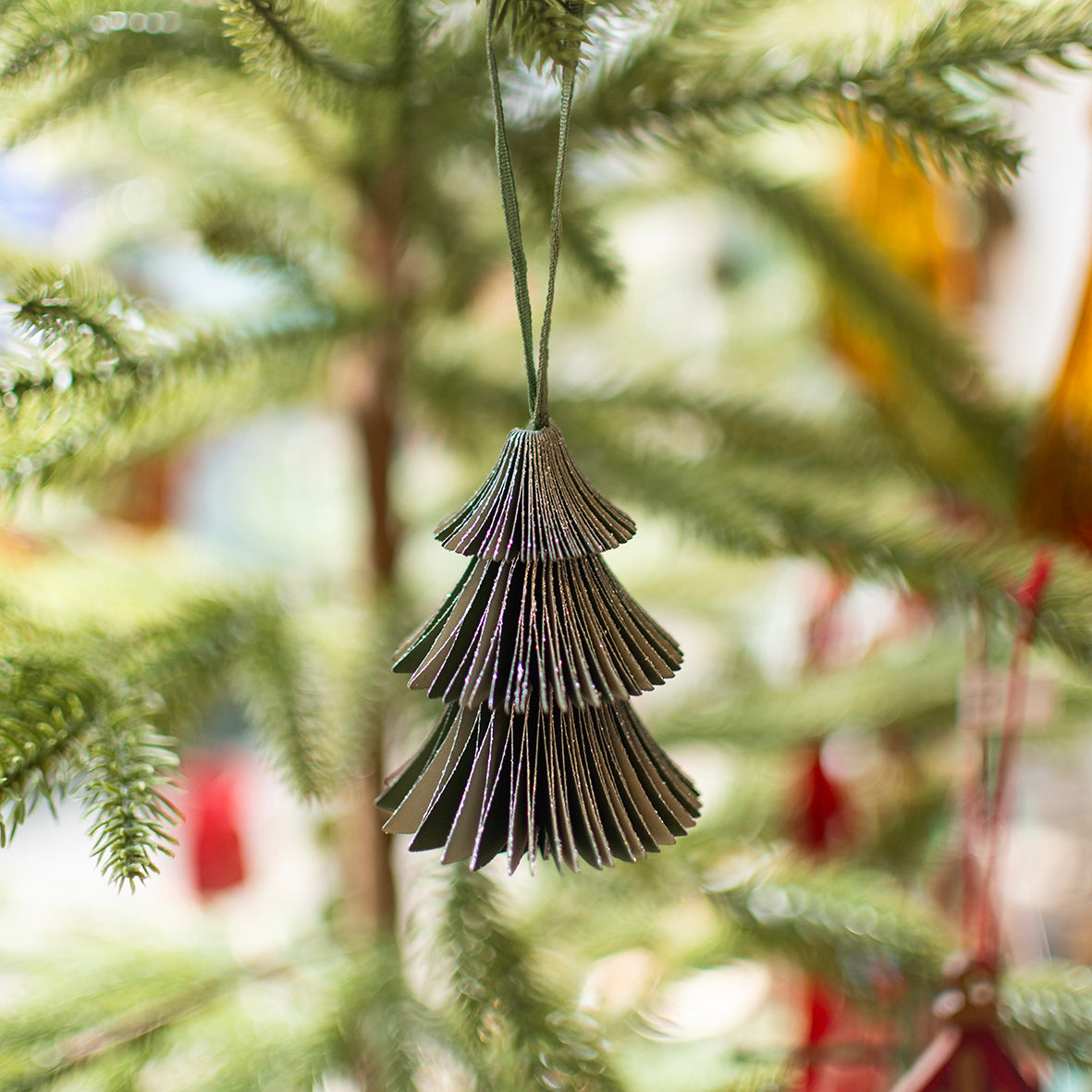 Paper Tree Christmas Tree Decoration - THE BRISTOL ARTISAN