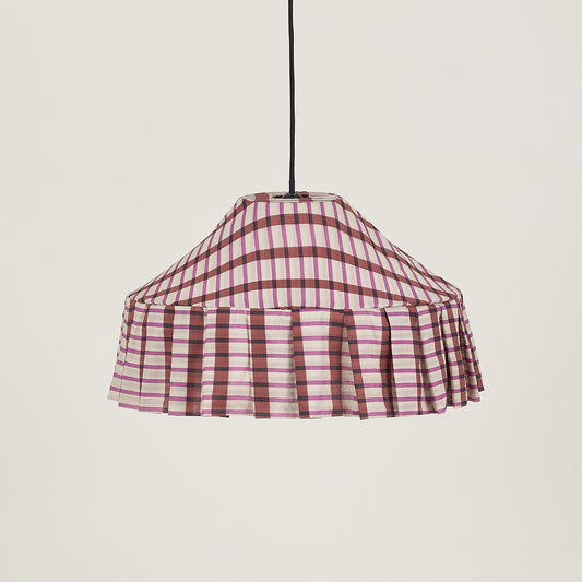Pendant lampshade Nicole / purple mosaic - THE BRISTOL ARTISAN
