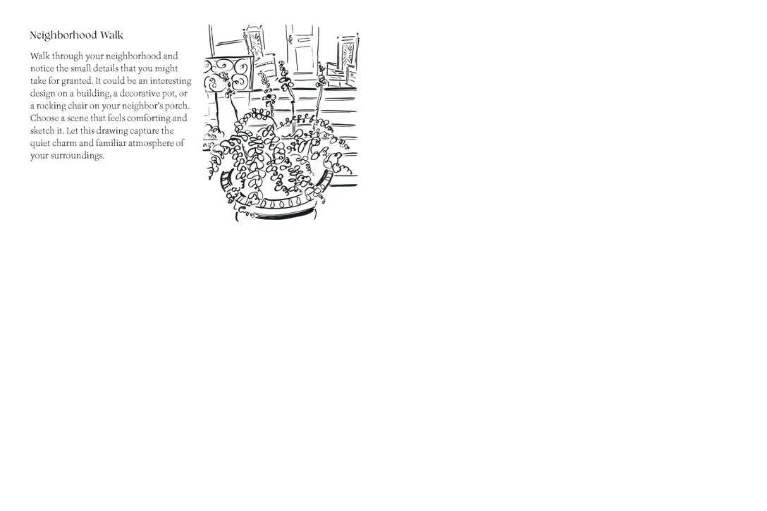 Quiet moments: A Guided Sketchbook - THE BRISTOL ARTISAN