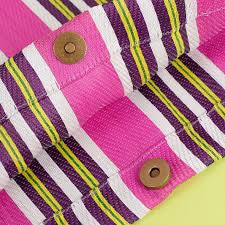 Recycled Woven Tote Bag - Fire - THE BRISTOL ARTISAN