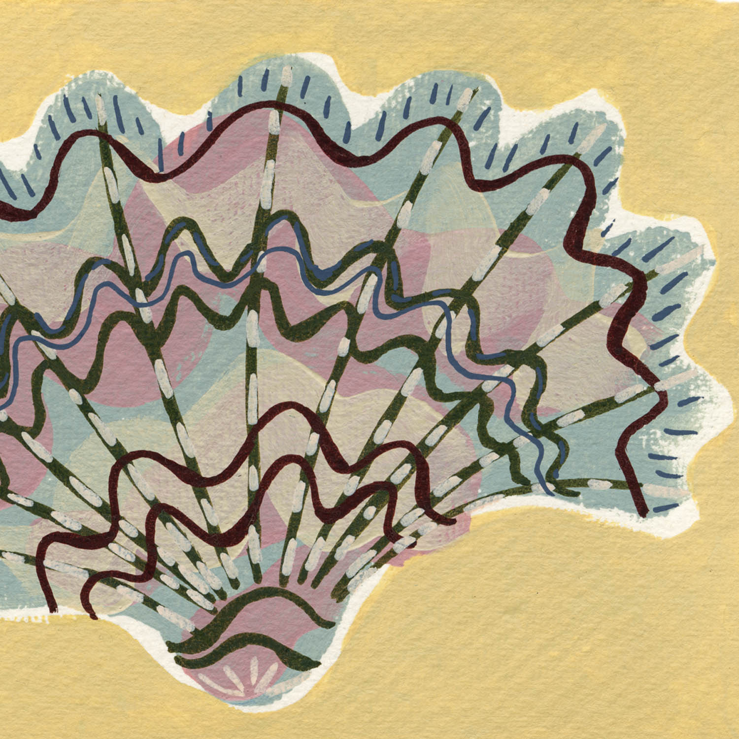 Shell No.56 limited edition print by Sian Beck - THE BRISTOL ARTISAN