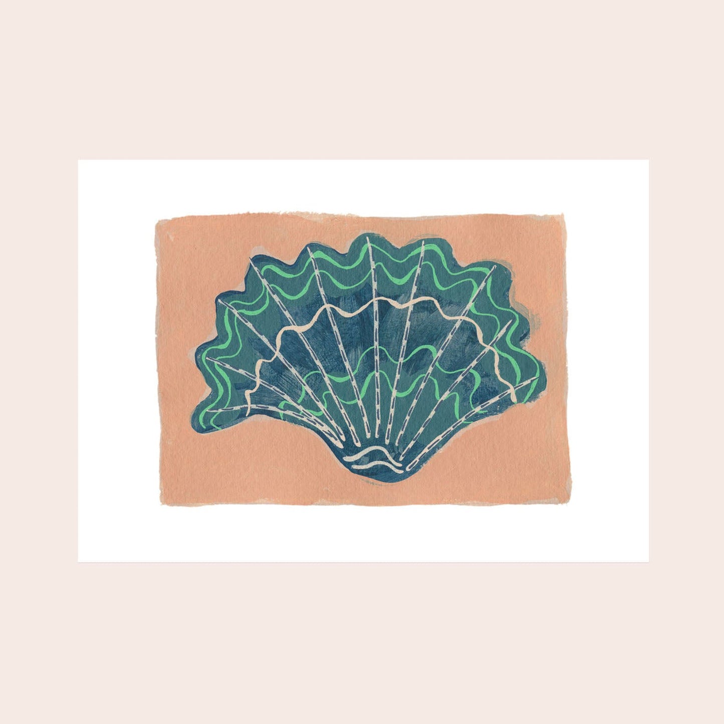 Shell No.60 limited edition print by Sian Beck - THE BRISTOL ARTISAN