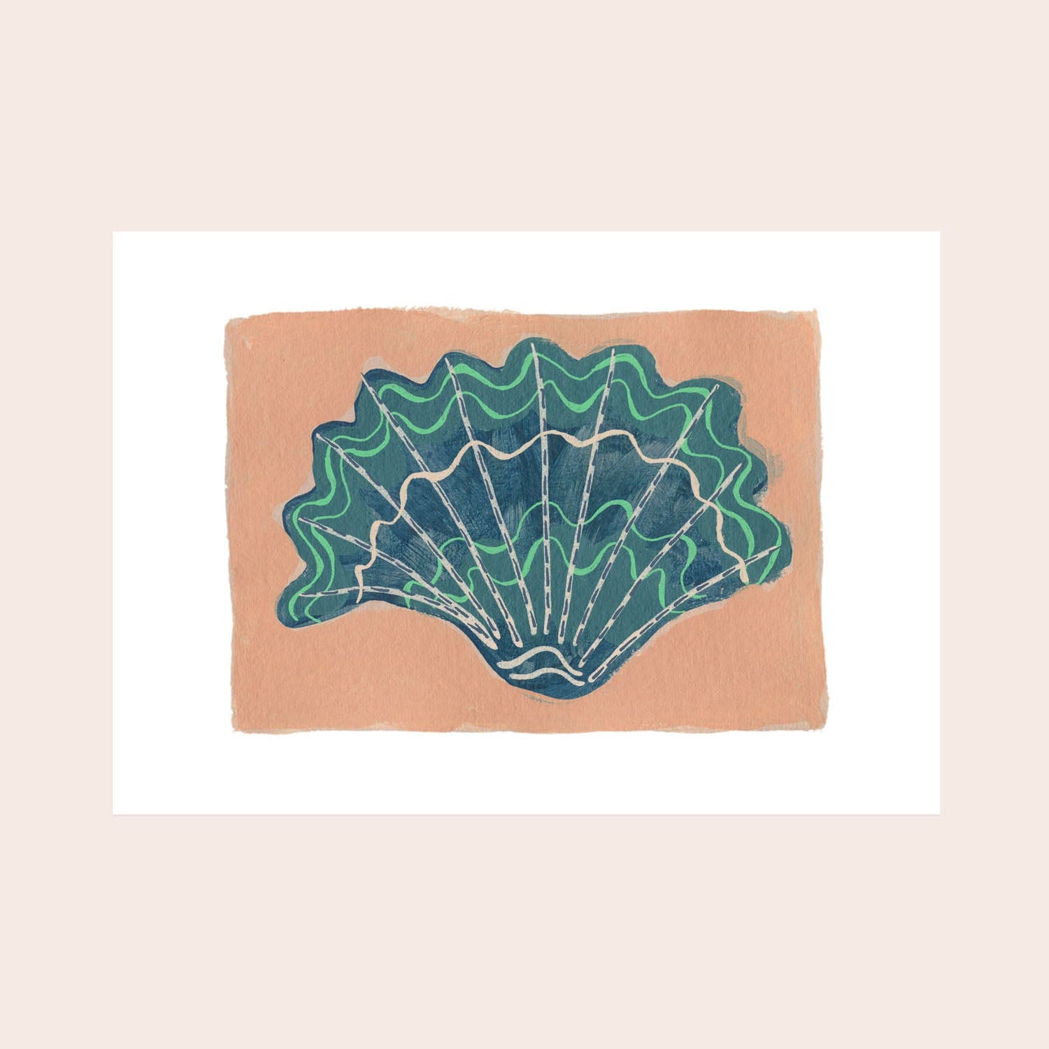 Shell No.60 limited edition print by Sian Beck - THE BRISTOL ARTISAN