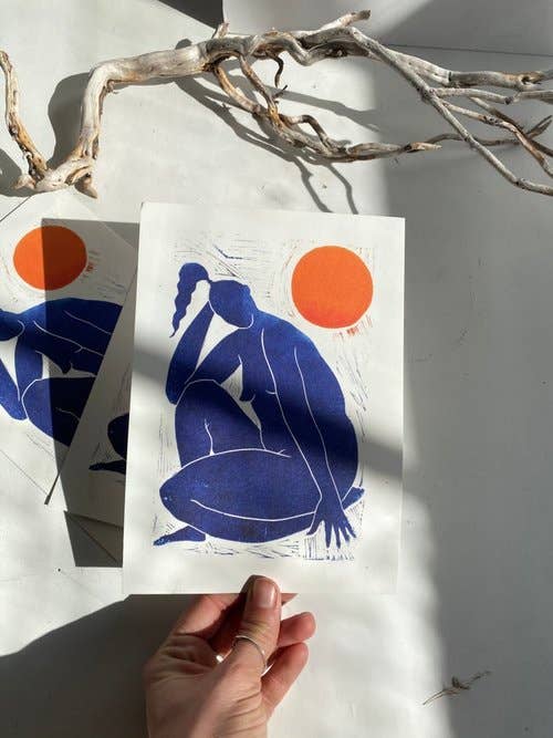 Shine Bright A5 print - THE BRISTOL ARTISAN