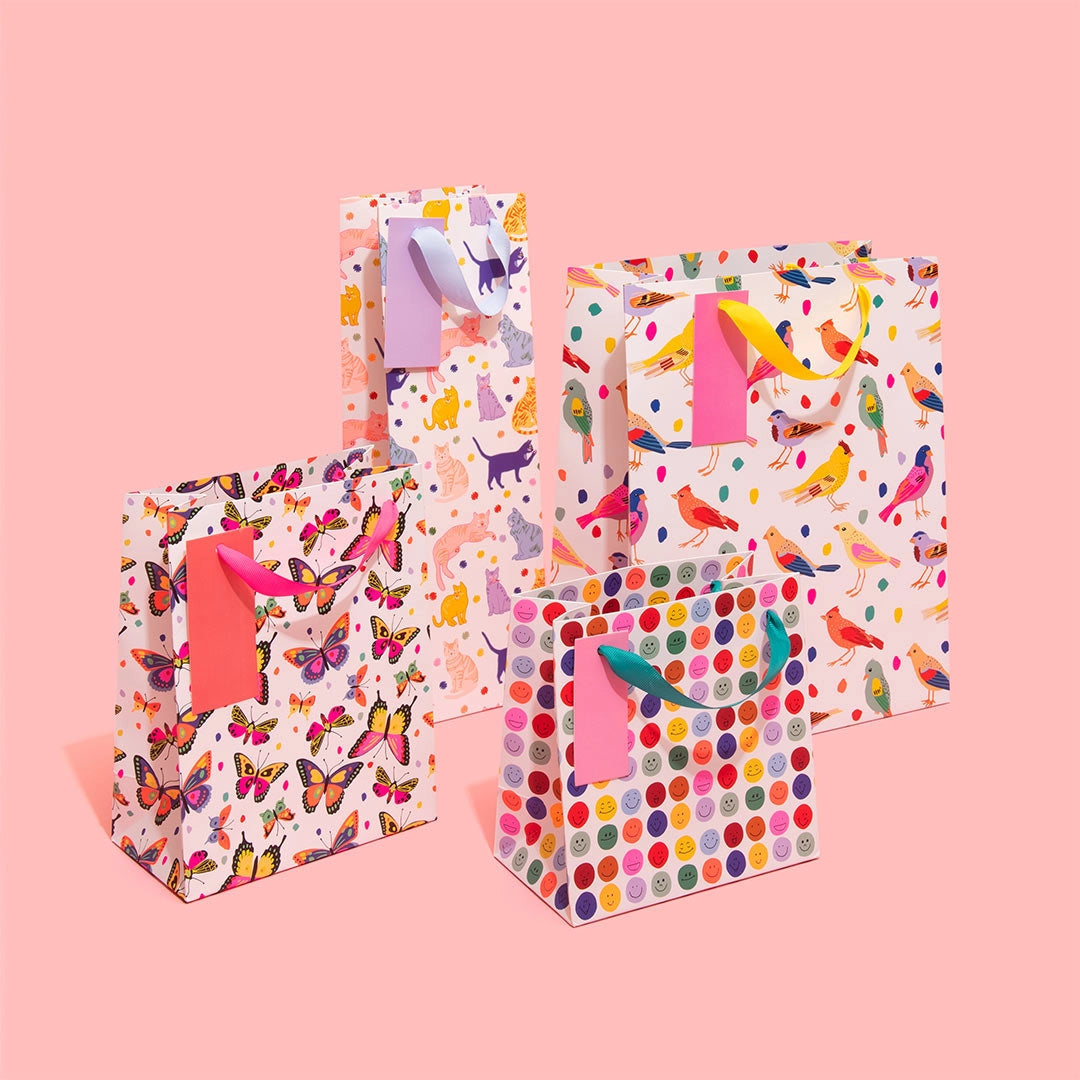 Smileys Small Gift Bag - THE BRISTOL ARTISAN