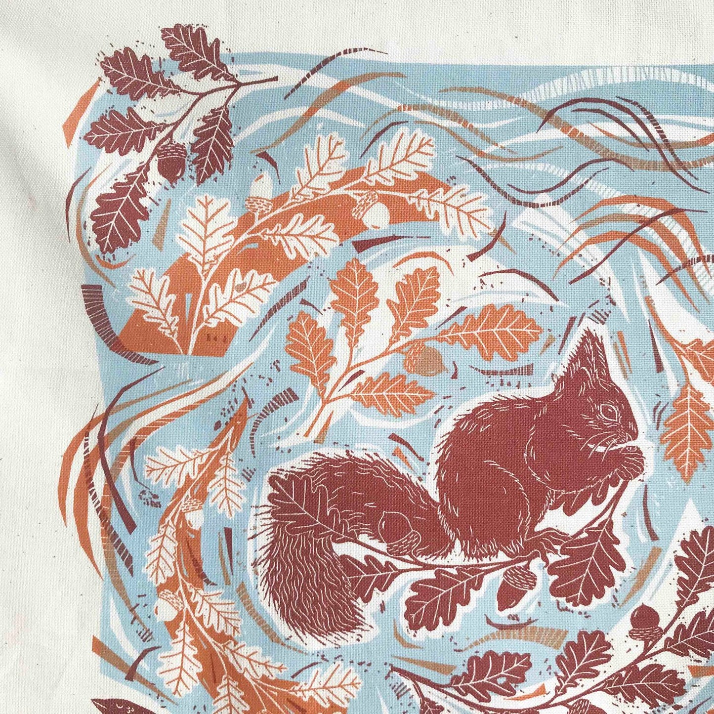 Squirrel cotton Tea Towel - THE BRISTOL ARTISAN