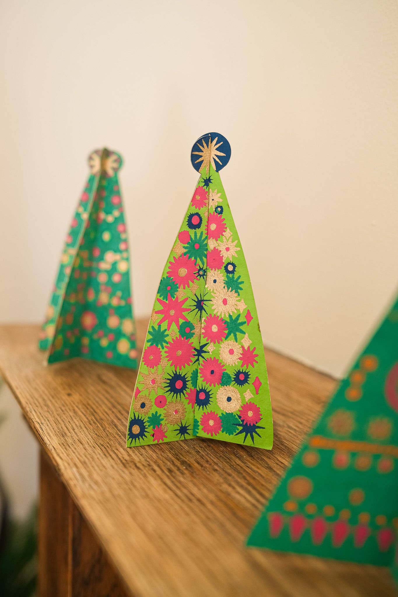 Star Tree Christmas Card - THE BRISTOL ARTISAN