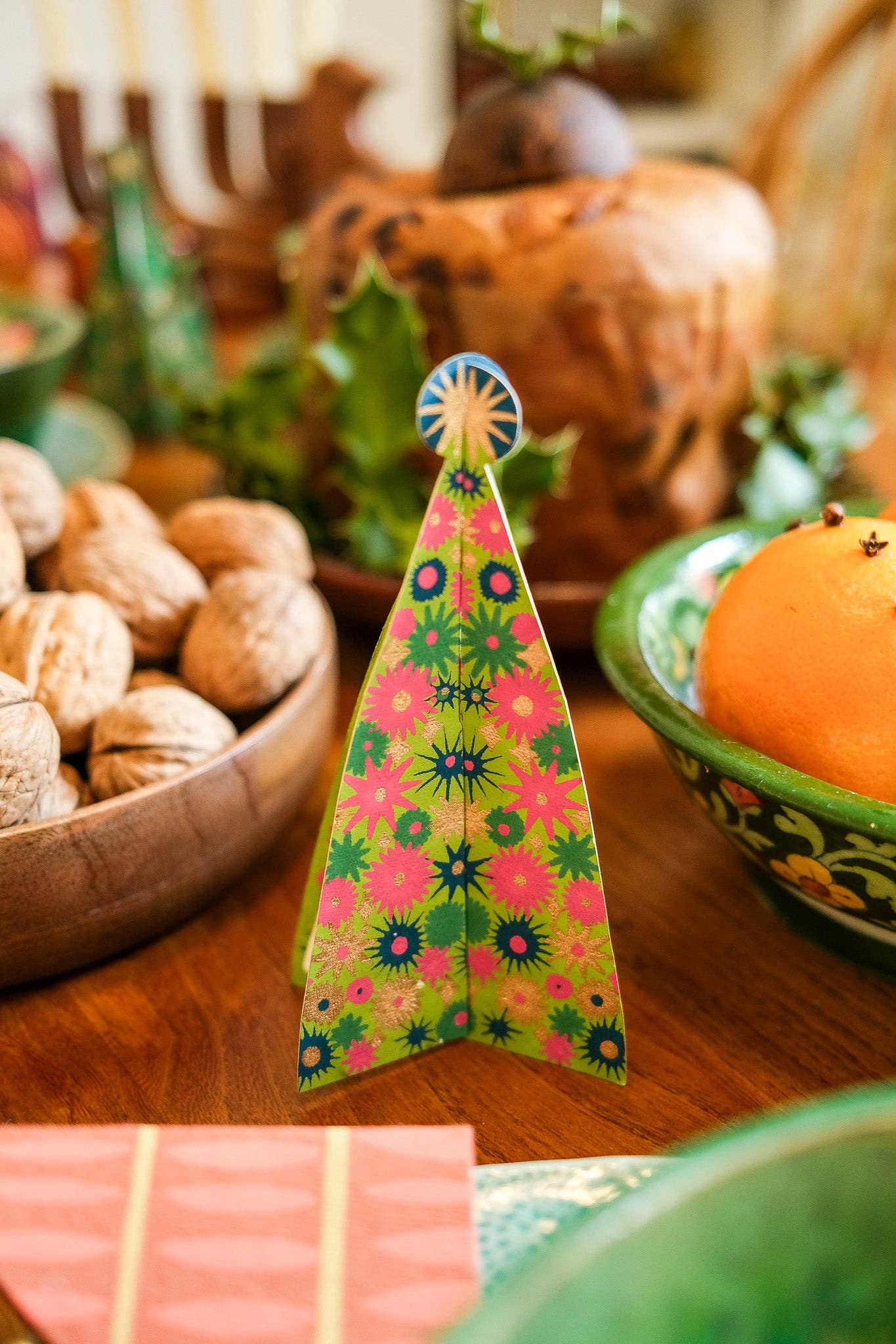 Star Tree Christmas Card - THE BRISTOL ARTISAN