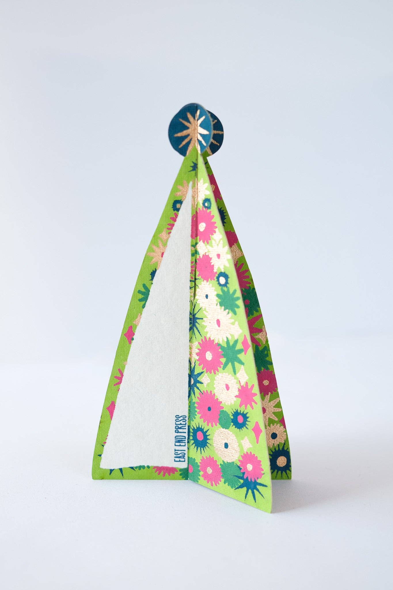 Star Tree Christmas Card - THE BRISTOL ARTISAN