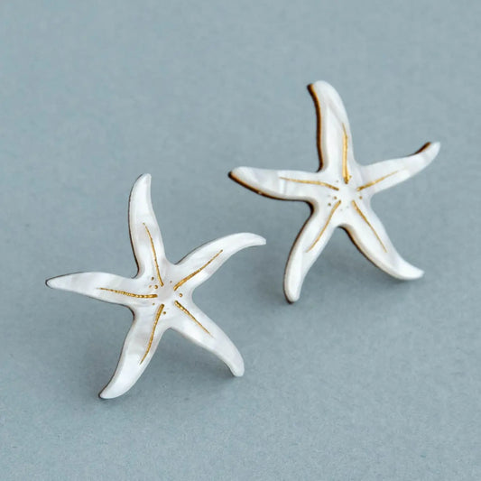 Starfish Stud Earrings - THE BRISTOL ARTISAN