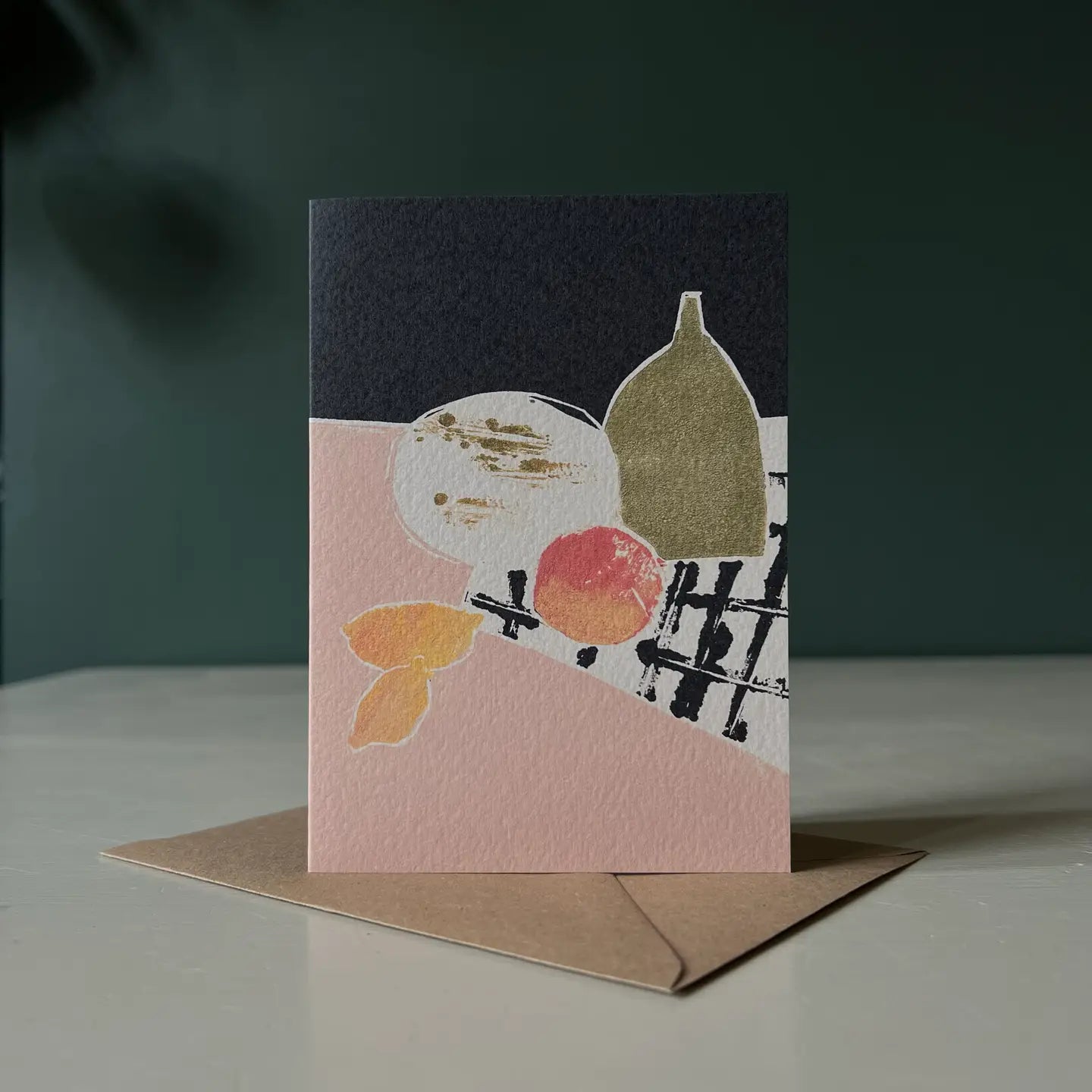 Still Life with A Matisse Melon Greeting Card - THE BRISTOL ARTISAN
