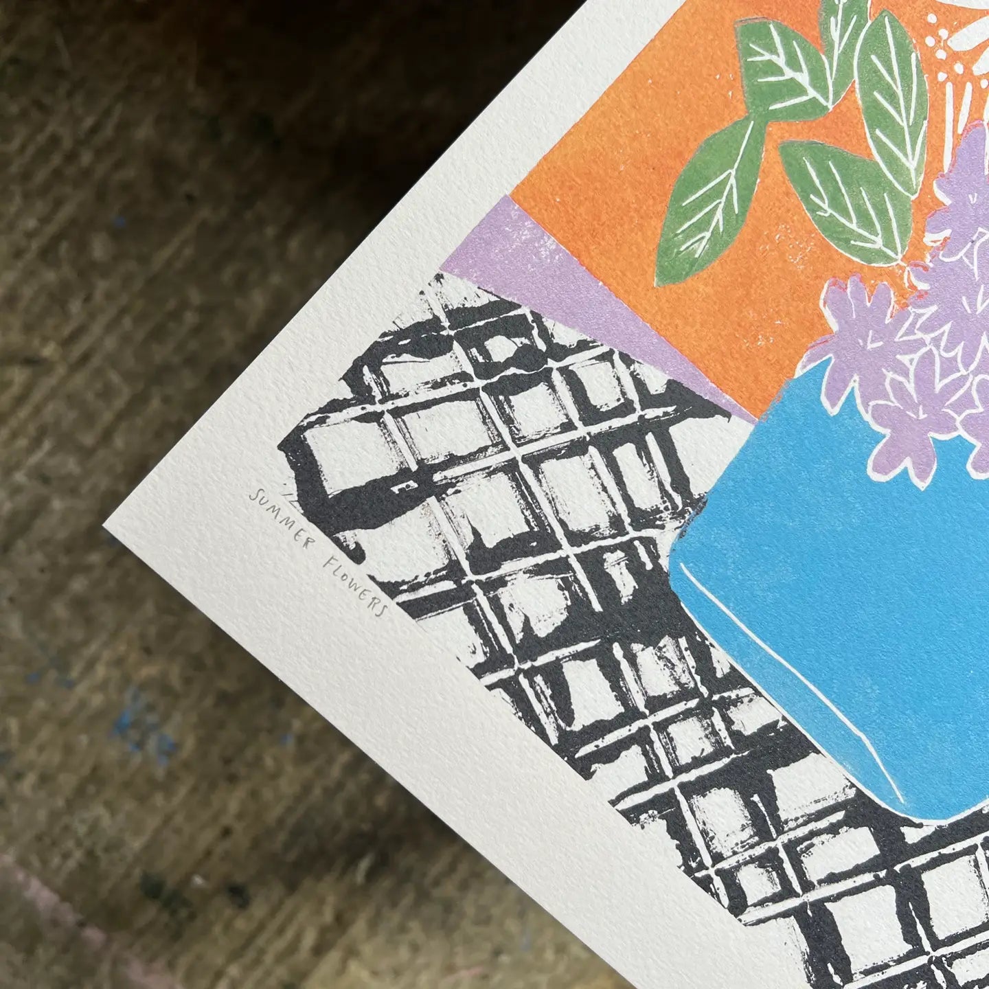 Summer Flowers A3 Print - THE BRISTOL ARTISAN