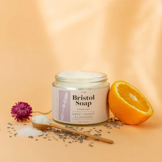 Sweet Orange and Lavender Salt Soak - THE BRISTOL ARTISAN