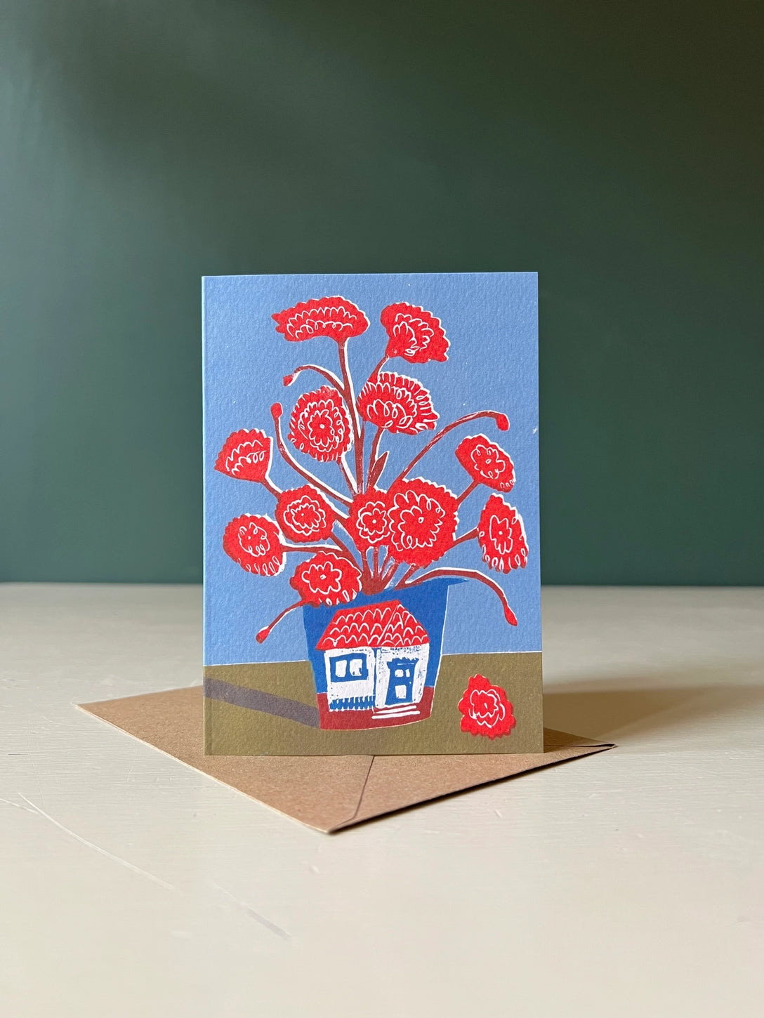 The House On the Green Card - THE BRISTOL ARTISAN