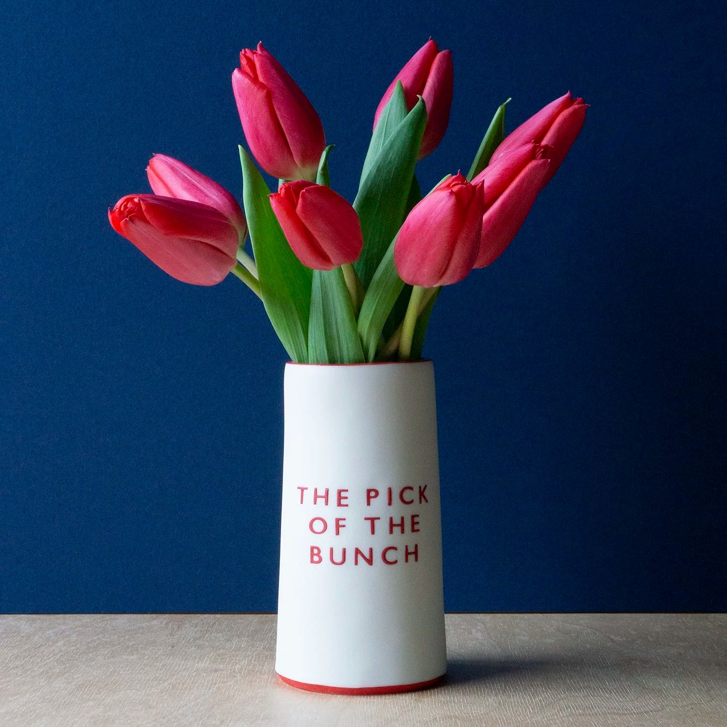 The Pick of the Bunch Porcelain Vase - THE BRISTOL ARTISAN