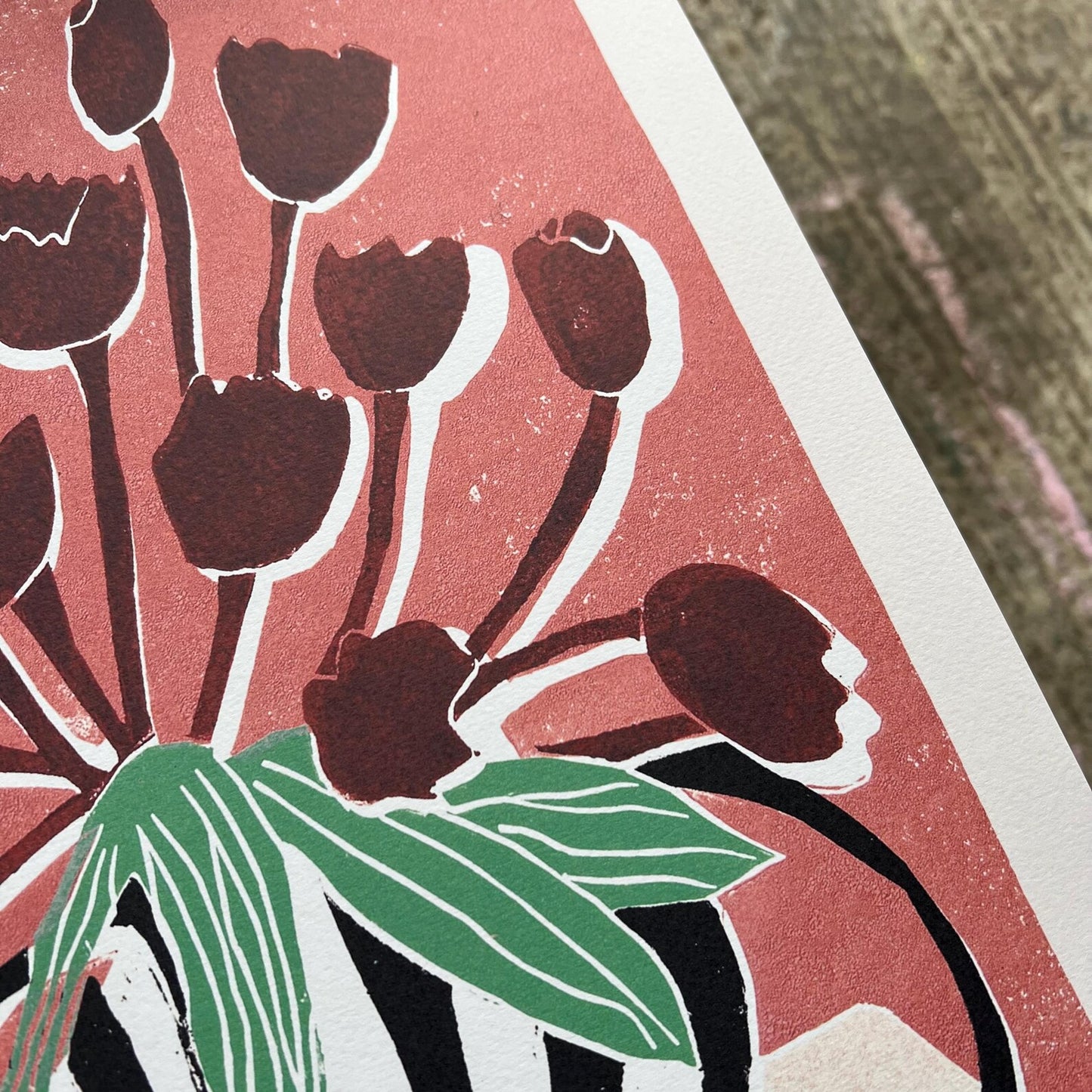 Tulips A3 Print - THE BRISTOL ARTISAN