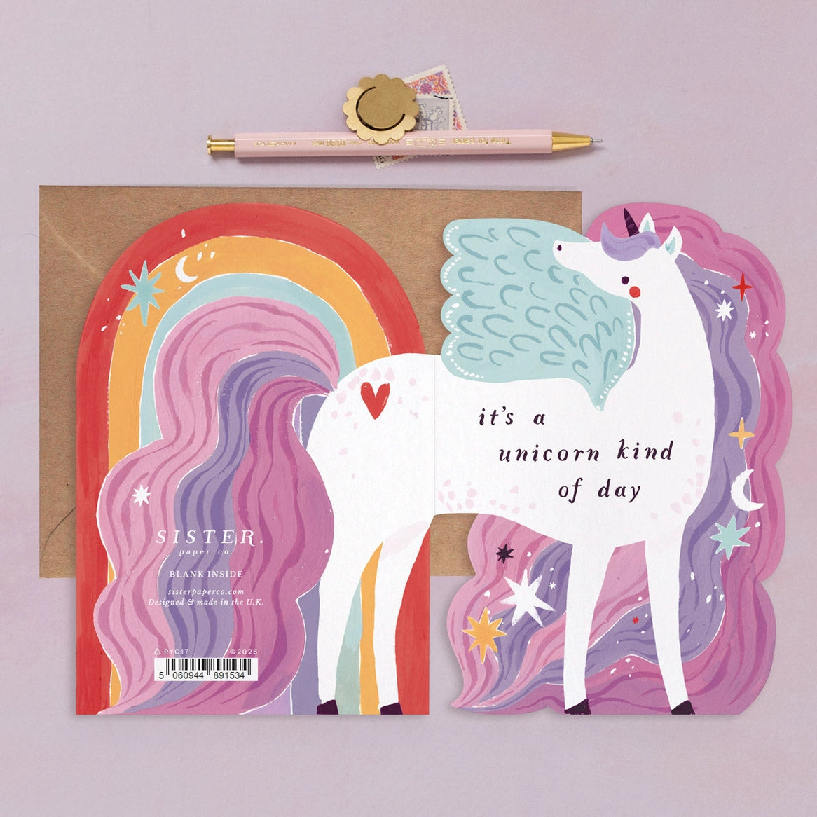 Unicorn Birthday Card - THE BRISTOL ARTISAN