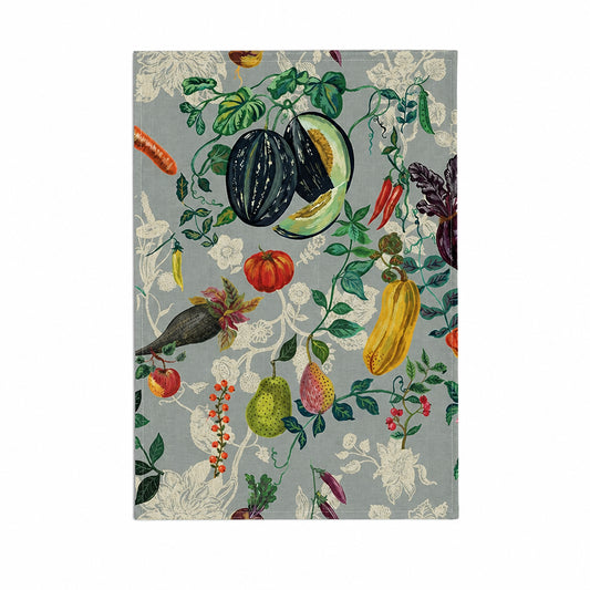 Vegetables Linen Tea Towel - THE BRISTOL ARTISAN