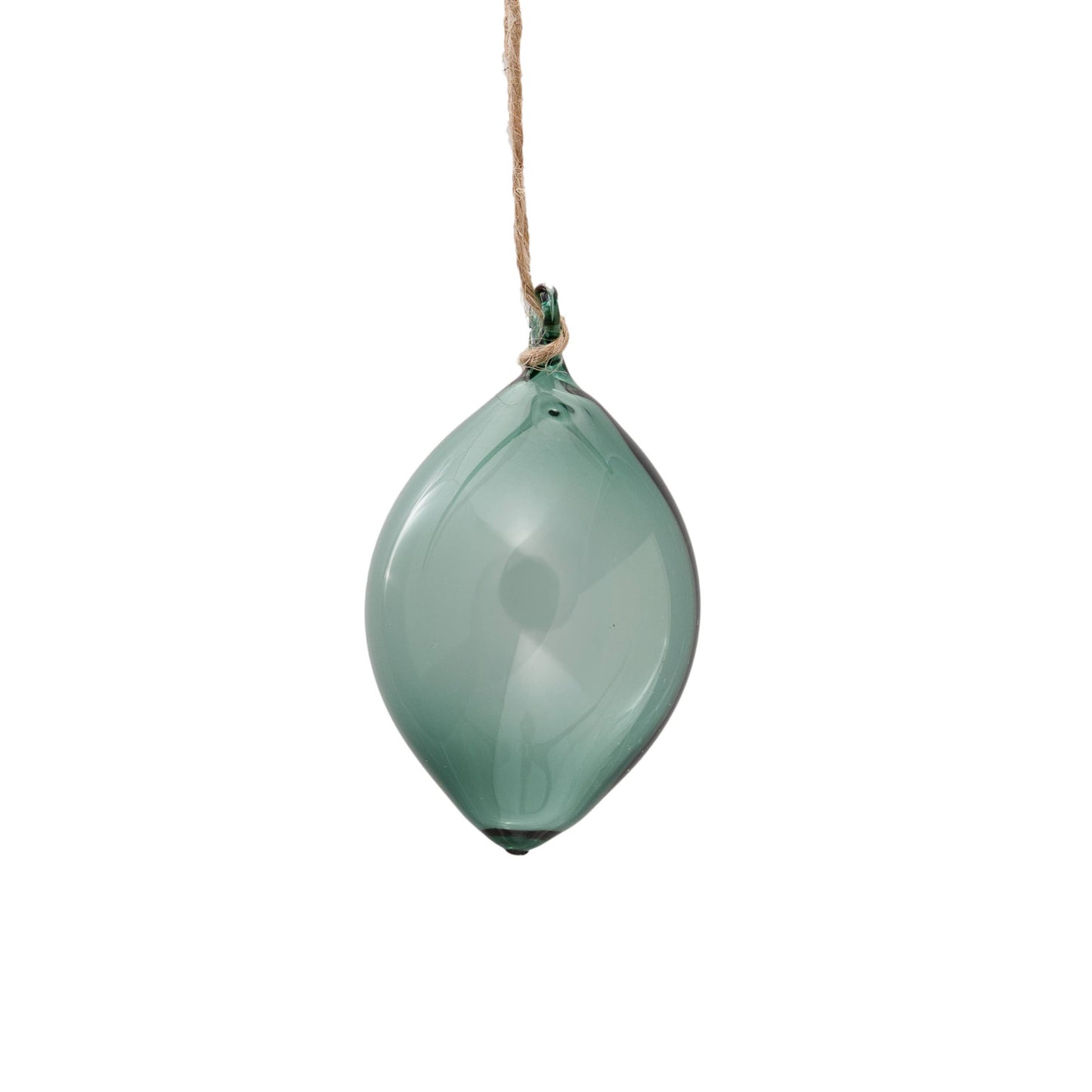 Veridian Dewdrop Glass Bauble - THE BRISTOL ARTISAN