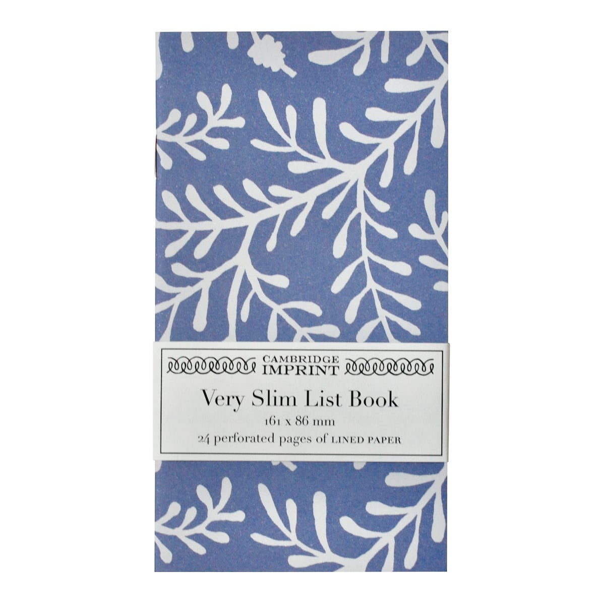 Very Slim List Book Sprig Harebell - THE BRISTOL ARTISAN