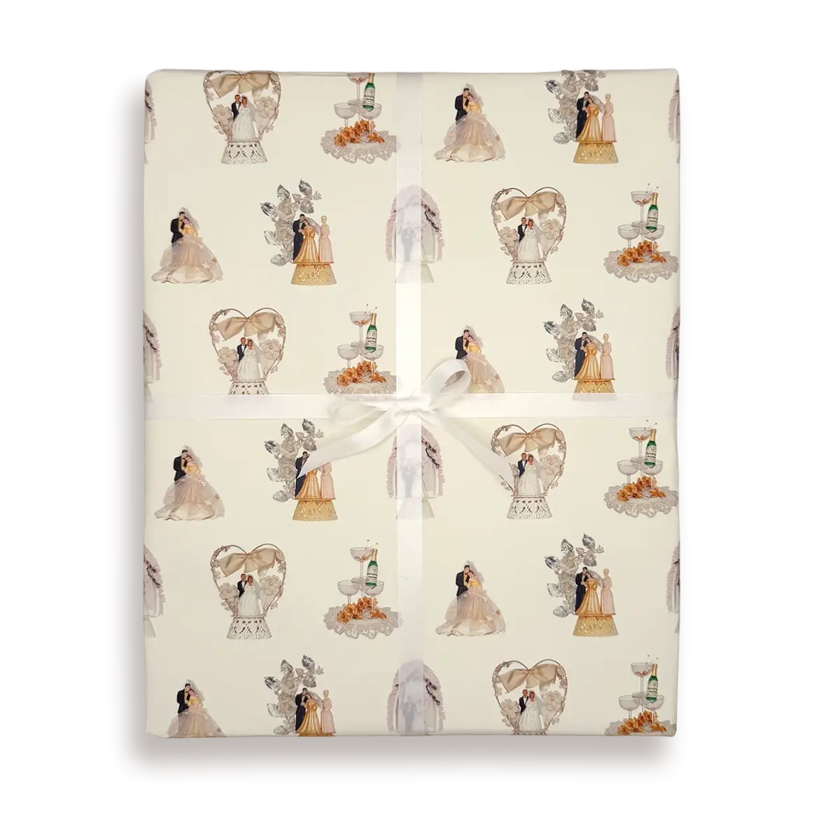 Wedding Cake Toppers Gift Wrap - THE BRISTOL ARTISAN
