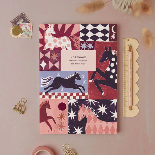 Wild and Free A5 Notebook - THE BRISTOL ARTISAN