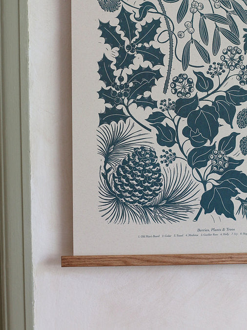 Winter Foraging Print - THE BRISTOL ARTISAN