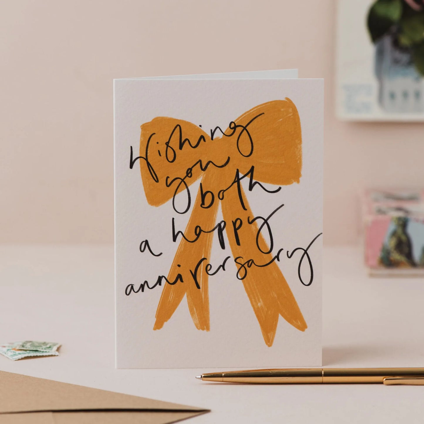 Wishing you both a happy Anniversary Card - THE BRISTOL ARTISAN