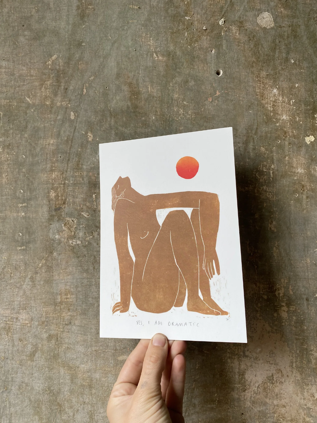 Yes, I Am Dramatic A5 Print - THE BRISTOL ARTISAN
